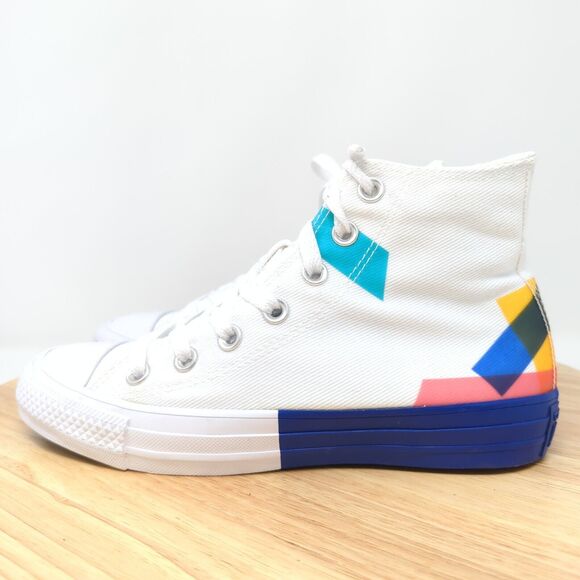 Converse Chuck Taylor All Star Space Racer Hi Sneakers 165092C Women’s Size 6 - Picture 3 of 9